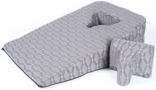 METRON Face Down Prone Pillow for After Eye Surgery |Helps in Retinal Detachment Muscular Hole & Vitrectomy Recovery |Ideal for Massage & Prone Sleeping Cushions