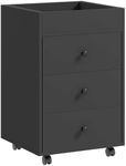 HOMCOM 3 Drawer Home Office Storage