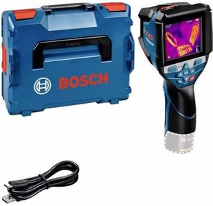 Bosch Professional Measurement 12V System Thermal Camera GTC 600 C (Without Battery and Charger, w/app Function, Temperature Range: -20°C to +600°C, Resolution: 256 x 192px, in L-Boxx)