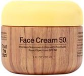 Sun Bum Original SPF 50 Clear Sunscreen with Zinc | Vegan and Reef Friendly (Octinoxate & Oxybenzone Free) Broad Spectrum Moisturizing UVA/UVB Sunscreen with Vitamin E | 1 Fl Oz