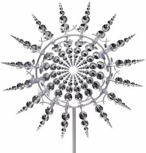 Garden Decoration Unique and Magical Metal Windmill Kinetic Metal Wind Spinners