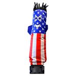 LookOurWay Mini Air Dancers Inflatable Tube Man Set Desktop Size, American Flag