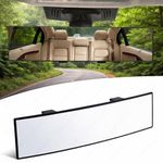 GNASTAS Car Rear View Mirror Interior Mirror Wide Angle Panorama Safety Mirror Interior Mirror Large Vision Mirror 1Pc