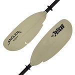 Pelican Poseidon Angler Fishing Lightweight Kayak Paddle - Built-in Retrieval Hooks - Fiberglass Reinforced 98.5 in (Sand, 2020 version), PS1129-00