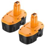 2X 5.0Ah/5000mAh Replacement for Dewalt 18V Battery DC9096 DE9098 DE9503 DE9039 DE9095 DE9096 DW9096 DW9095 DW9098 Cordless Drill