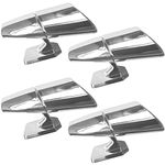 Chrome Deer Whistle for Cars, SUV, Truck, Motorcycles | Wildlife Warning Bonus 2 Package Sets | Qty 4