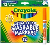 Crayola Broad Line Markers (12ct), 