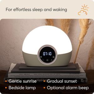 Lumie Bodyclock Spark 100 Wake-Up Alarm Clock – Sunrise Simulation