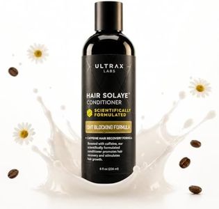 Ultrax Labs Hair Solaye Conditioner for Silky Smooth Hair Growth - Caffeinated Compounds with Chamomile Extract, Women & Men, 8 fl oz, 2 Minute Hair Treatment, Unisex
