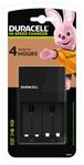 Duracell 4 hours Battery Charger CEF14, Everyday Devices, Flashlight, Clock, Radio