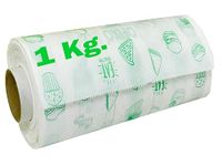 OFIXO Premium Non-Stick Butter Wrapping Paper Food Wrapping Paper Roll. Re-Heatable Non Stick Paper, Oven Safe Parchment Paper Food Wrapping Paper (1 Kg.), Small