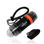 Saekodive 2-in-1 Strobe & Torch LED Flashlight - 500 Lumens Underwater Dive Light - Waterproof Strobe Light - Scuba Gear, Technical Diving, Cave Diving, Hunting, Camping Assessories