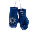 Car Accessories - Official Chelsea FC Hanging Mini Boxing Gloves - Novelty Football Gift Ideas