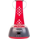 Silca Bike Chain Wax Electric Warmer System UK Plug - Ultimate Hot Chain Wax Warmer - Drip Stand Prevents Waste Silca Chain Wax, Compact, Efficient Chain Waxing for Quiet Clean Drivetrains