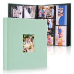 DazSpirit Photo Albums 6x4 Inch 600 Pockets Slip In, Customizable Linen Cover 10x15cm Photo Album, Large Capacity, Slip-in Pockets, Ideal for Wedding Albums, Family Photo Books and Travel Memories