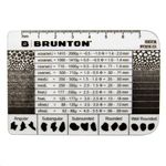 Brunton Grain Size Card