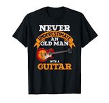 Retirement Guitar Player Retired Guitarist Musician Guitar T-Shirt