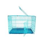 Jainsons Pet Products Heavy Duty Dog Crate Strong Metal Dog Cage (Size 36 INCH, Blue)