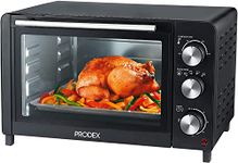 Prodex PX7023B 23 Litre Tabletop Mini Oven, 1500W Electric Cooker & Grill, Ideal for Roasting, Baking, Grilling & Reheating, Temperature Range: 100-230°C, Black