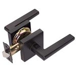 Dynasty Hardware CAP-82-12P Capri Passage Door Lever Collection, Aged Oil Rubbed Bronze (Hall/Closet)