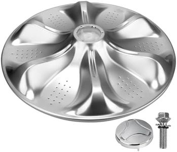 AGZ72909711 Washer Pulsator Assembly with 5006EA3009B Washer Pulsator Cap and Screw Replacement for LG Kenmore Washer AGZ72909713, AP6800730, AGZ72909702, WT1101CW, WT1501CW, WT5270CW Agitator Plate