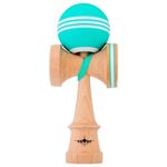 Kendama USA - Kaizen Triple Stripe Kendamas - for Players of All Levels, Carrying Bag Included