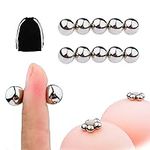 Magnetic Nipple Clamps Non Piercing, Strong Nipple Clips Beads, Labia Clips Sex Pleasure Women Men, Breast Clips for Pleasure, Nipple Sex Pleasure Stimulator (10 Pcs)