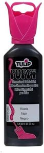 Tulip Dimensional Fabric Paint 1-1/4 Ounces-Puffy-Black