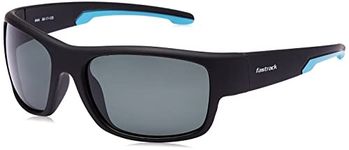 Fastrack Green Colored Sports Shaped Polarized Sunglasses for Men (P314GR2PV)