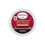 Twinings Decaf English Breakfast Tea K-Cups for Keurig | Decaffeinated Black Tea | Smooth, Flavourful | 24 Count (Pack of 4) | Enjoy Hot or Iced