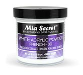 Mia Secret 4 oz White Acrylic Powder French - 3D Professional Nail Art System