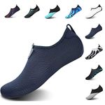 JOINFREE Sports Water Shoes for Women Men Pool Swimming Wading Shoes for Men Women Lightweight Quick Dry Hiking Boots (Dark Blue, 39-40 EU,8.5-9.5 M US Women / 7-7.5 M US Men)