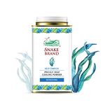 Snake Brand Prickly Heat Cooling Talcum Powder | For Heat & Rash Treatment | (Refreshing 140gm)