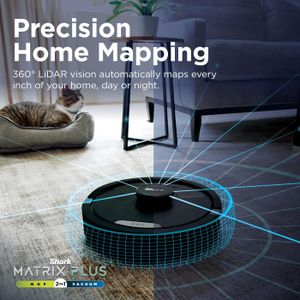Shark Matrix Plus Robot Vacuum Mop – Self-Cleaning, Multi-Surface