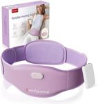 Comfytemp Portable Belly and Back Heat Pad for Period Soothing, Cordless Dual-Zone Menstrual Heating Pad, Wearable Belt for Abdomen Waist with 5000mAh Battery, 3 Heat & Timer, Best Gift for Women Girl