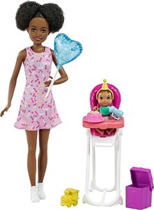 Mattel - Barbie Skipper Babysitters Inc. Dolls & Party Playset, African American