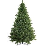 6 Ft Premium Christmas Tree with 1200 Tips for Fullness - Artificial Canadian Fir Full Bodied Christmas Tree with Metal Stand, Lightweight and Easy to Assemble