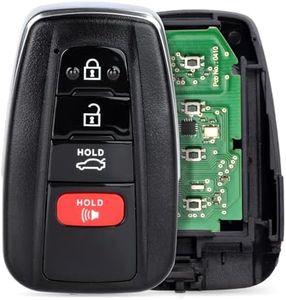 Yewong Smart Remote Replacement Proximity Key Fob for Toyota Camry 2018 2019 2020 2021 2022 HYQ14FBC 89904-06220 231451-0351 Board 314.3MHz 4 Buttons