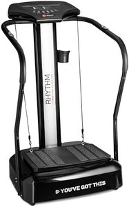 Lifepro Vibration Plate Exercise Machine with Handles, Vibrating Plate Exercise Machine, Vibration Platform Machines, Vibration Plate Lymphatic Drainage, Handles Help with Balance