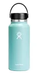 Hydro Flask 32 oz Wide Mouth with Flex Cap Stainless Steel Reusable Water Bottle Dew - Vacuum Insulated, Dishwasher Safe, BPA-Free, Non-Toxic