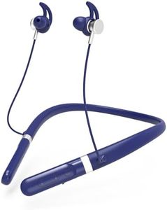 YUANJ Neckband Headphones, Wireless Earbuds with HiFi Sound Quality IPX7 Waterproof in-Ear Headphones with Microphone, 5.4 Bluetooth Earphones and Cable for Sports, Fitness