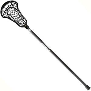 STX Lacrosse Exult Pro Complete Women's Stick w/Lock Pocket, Black