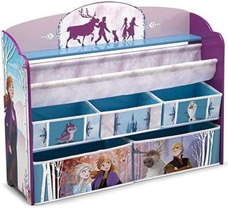 Delta Children Deluxe Toy & Book Organizer - Greenguard Gold Certified, Disney Frozen II