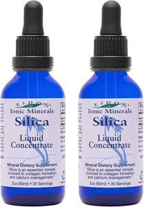 Eidon Ionic Minerals - Liquid Silica Mineral Concentrate - 2 oz, 2 Pack
