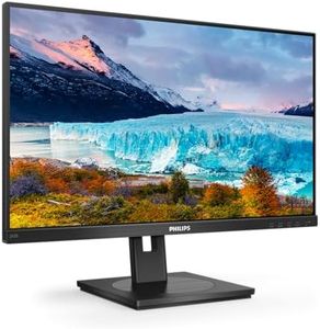 Philips 242S1AE - 24 Inch FHD Monitor,75Hz, 4ms, IPS, Speakers, Borderless design, Height adjust, FlickerFree (1920 x 1080, 250 cd/m², HDMI/VGA/DP/DVI-D)