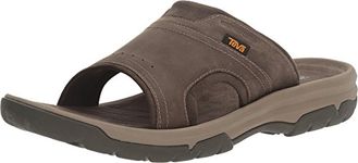 Teva Men's Langdon Slide Sandal, Walnut, 11