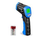 Digital Non-Contact Infrared Thermometer,AP-981A IR Thermometer High Temperature Gun -58℉~ 662℉(-50℃~350℃) with LCD Display for Kitchen Cooking BBQ and Industrial -White