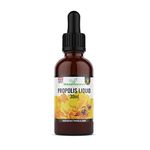 Bee Propolis Liquid 30ml (1 Bottle) Alcohol-Free Propolis Liquid Extract Tincture Skin Healing Throat and Mouth Health by Natural Answers. -