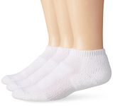 Thorlos Unisex WMM Walking Thick Padded Low Cut Sock, White (3 Pack), Medium
