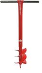 TAD SOLID Garden Digger Auger (6" Dual Blade, Red)